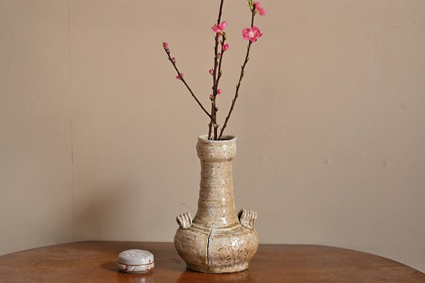 美濃伊賀花入 守谷宏一