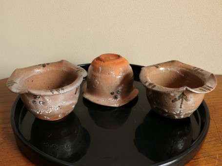 中川自然坊 朝鮮唐津 徳利 k 現代クラシック やきもの館