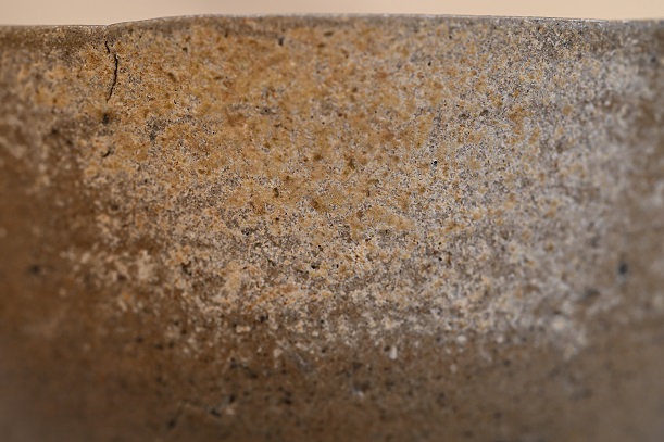 唐津茶碗のこげ