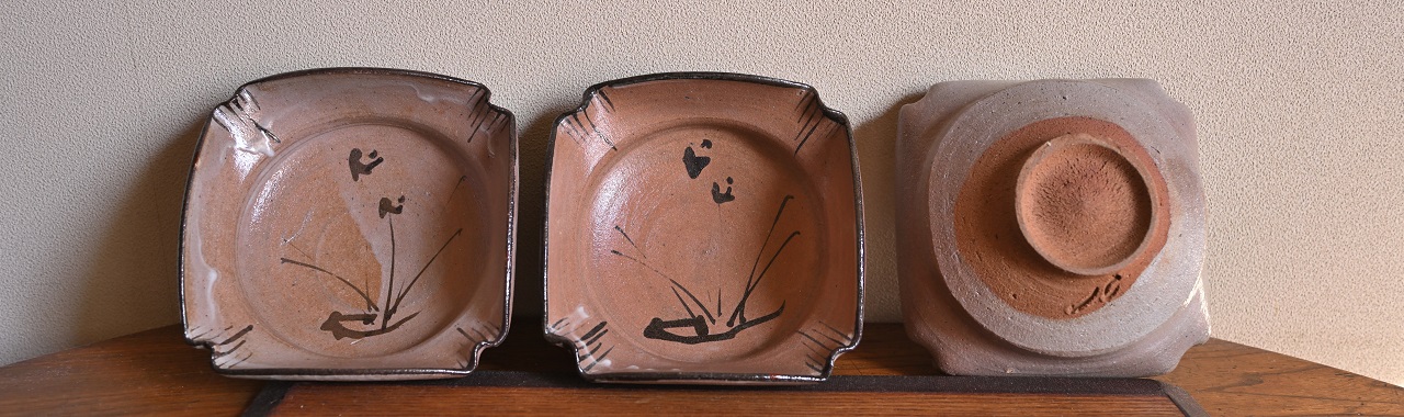 西岡小十の唐津向付 ５客組