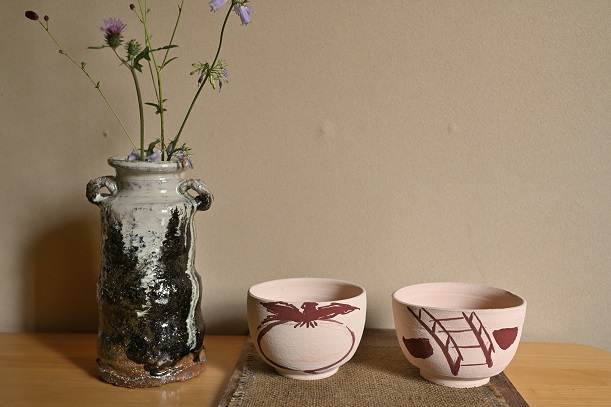 蕪の絵と橋の絵