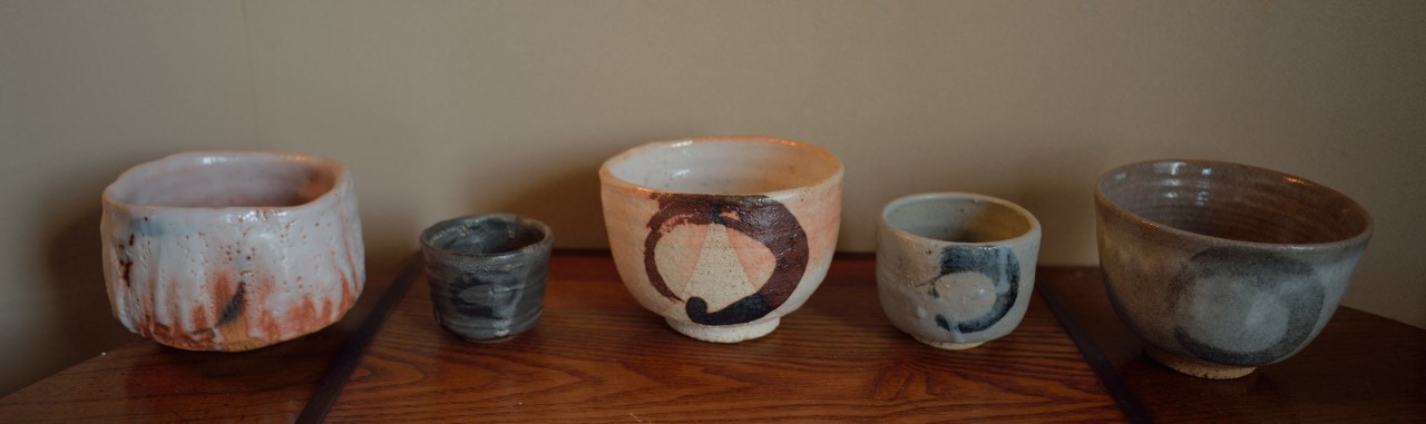 円相の茶碗いろいろ