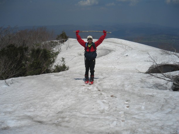 小白森山の山頂