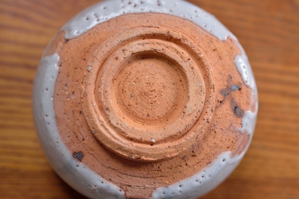 志野茶碗の高台