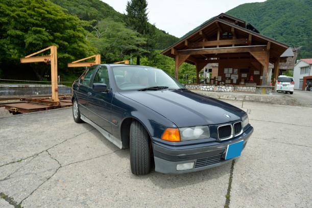 湯野上温泉駅にて