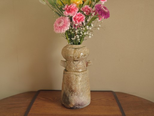 信楽の人形花入