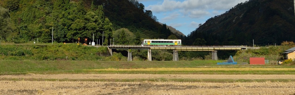 秋の只見線