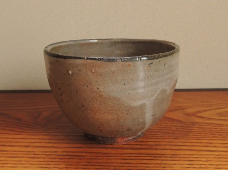 唐津皮クジラ茶碗 浜本洋好
