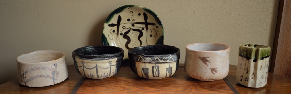 志野と織部の文様