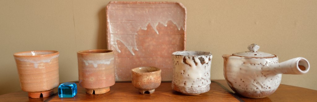 萩焼の器