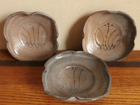 唐津小皿 塩鶴るり子