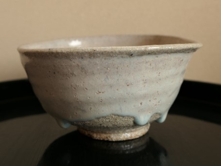 西岡小十 斑唐津茶碗