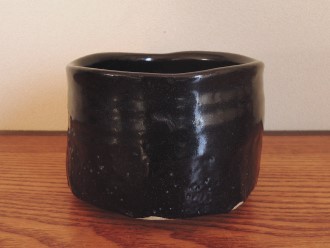 北大路泰嗣作 瀬戸黒茶碗