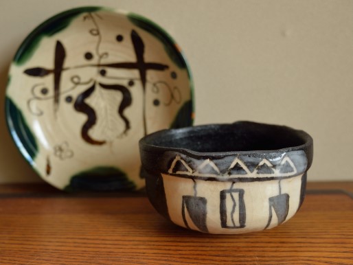 黒織部茶碗