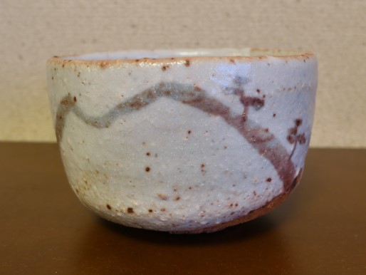 志野茶碗 ザクロ