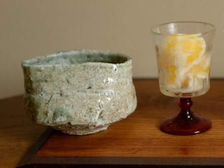 澤克典作信楽引き出し茶碗