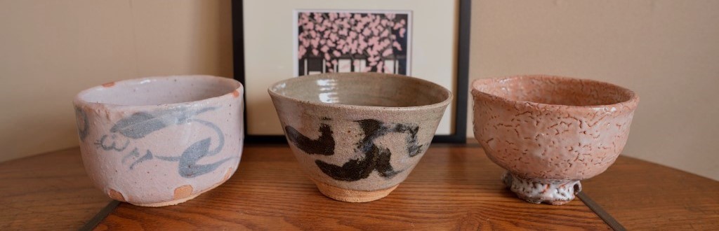 春の茶碗