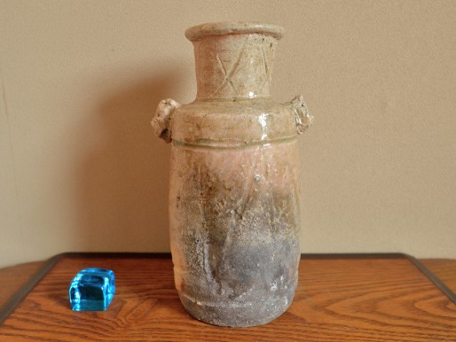 信楽花入  杉本睦子