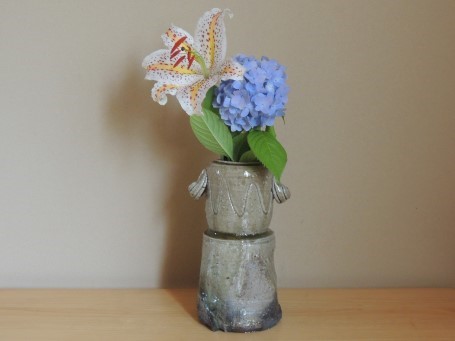 瀧口喜兵爾作 伊賀花入