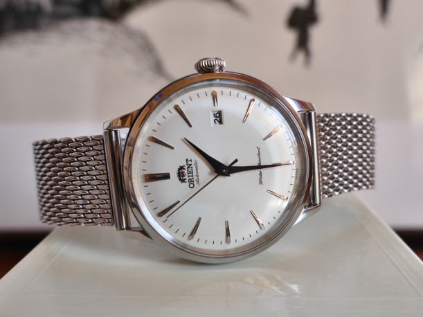 メッシュブレスに交換