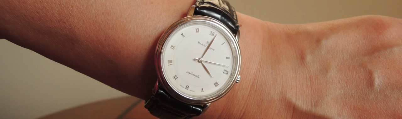 妻の腕にブランパン